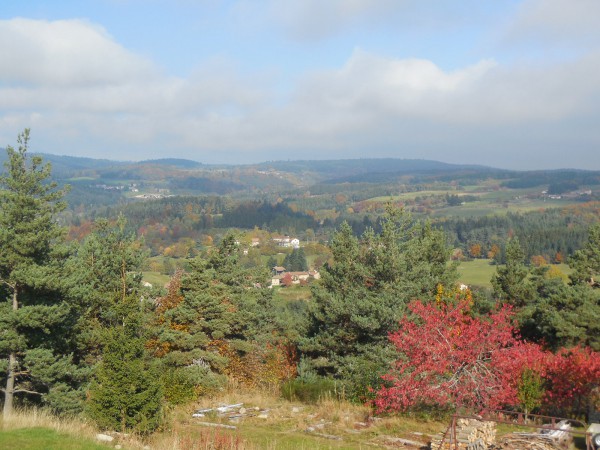 Village de Montarcher ...vue vers le nord